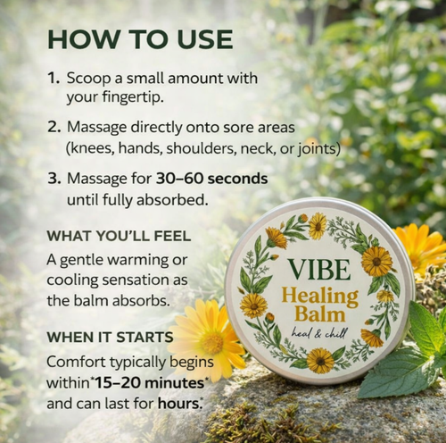Vibe Muscle Healing Balm